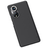 Nillkin Super Frosted Shield gehärtete Gehäuseabdeckung + Ständer Honor 50 Pro schwarz