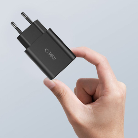 Ładowarka Sieciowa 30W 2x PD USB-C + QC3.0 USB Tech-Protect C30W czarna