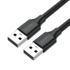 Ugreen kabel przewód USB 2.0 (męski) - USB 2.0 (męski) 1,5 m czarny (US128 10310)