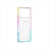 AmazingThing Omni Hülle für iPhone 17 Pro kompatibel mit MagSafe - transparent-regenbogen