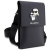 Karl Lagerfeld Torebka KLWBSAKCPMK czarny/black Saffiano Karl & Choupette