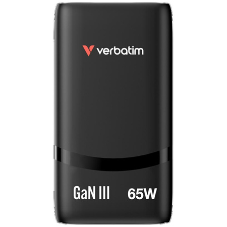 Ładowarka sieciowa Verbatim Fold n Go    GaN 65W czarny 32354