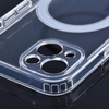 Futerał CLEAR MAG COVER (MID) kompatybilny z MagSafe do IPHONE 15 transparentny