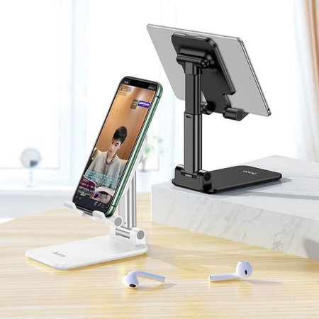 HOCO uchwyt biurkowy na tablet lub telefon Carry PH29A ( 4,7" - 10" ) biały