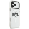 Etui Karl Lagerfeld IML Choupette Sketch Logo MagSafe na iPhone 17 Pro Max - przezroczyste