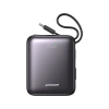 Joyroom JR-PBF27 10000 mAh 22,5 W Powerbank mit integrierten USB-C- und Lightning Kabeln - Schwarz