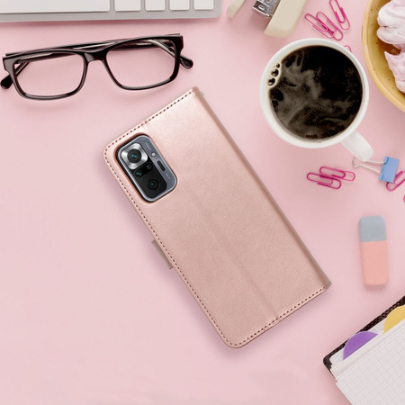 Kabura MEZZO Book do XIAOMI Redmi NOTE 13 PRO Plus 5G mandala złoty róż
