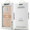 DKNY DKHMP15SHRHSEP iPhone 15 / 14 / 13 6.1" różowy/pink hardcase IML Mono & Stripe MagSafe