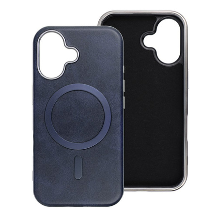 Futerał GENTLEMAN MAG COVER kompatybilny z MagSafe do IPHONE 15 PRO granatowy