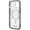 BMW BMHMP14SHCRS iPhone 14 6.1&quot; case transparent hardcase Silver Ring MagSafe