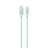 USAMS Kabel USB-C PD Fast Charging 1,2m 6A Lithe Series zielony/green SJ568USB04 (US-SJ568)