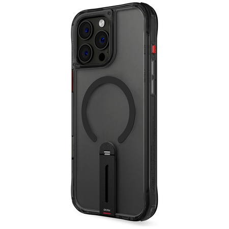 Etui Skinarma Helix do iPhone 16 Pro Max  Magnetic Charging 360 Rotating Stand czarny