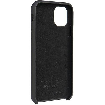 Audi Silikonhülle iPhone 12/12 Pro 6,1&quot; schwarz/schwarz Hardcase AU-LSRIP12P-Q3/D1-BK