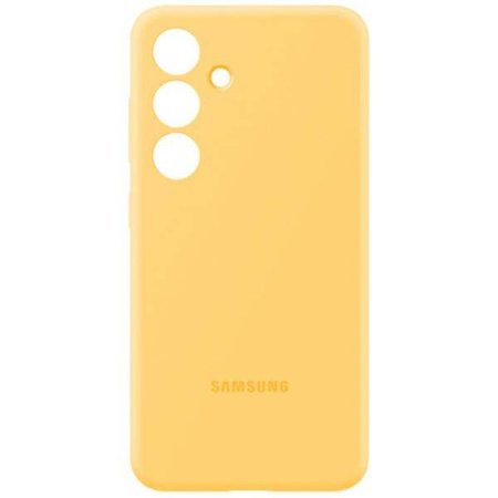 Etui Samsung Silicone Case EF-PS921TYEGWW do Samsung Galaxy S24 - żółte