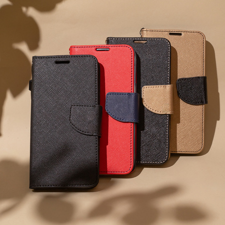 Etui Smart Fancy do iPhone 16 Pro 6,3&quot; czarno-złote