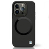 Original Handyhülle IPHONE 14 PRO MAX BMW Signature Liquid Silicone MagSafe (BMHMP14XSILBK2) schwarz