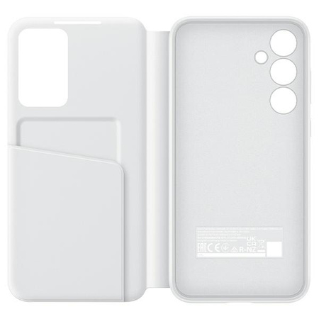 Samsung Smart View Wallet EF-ZA356CWEGWW case with flap for Samsung Galaxy A35 - white