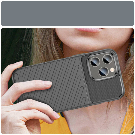 Schutzhülle IPHONE 14 PRO Nexeri Thunder Case schwarz