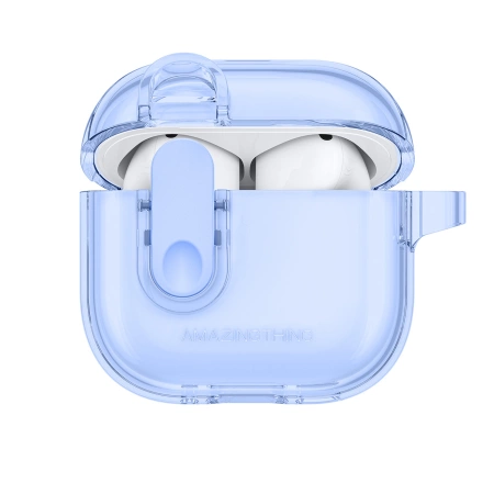 AmazingThing Minimal Case für AirPods 4 – ultramarin