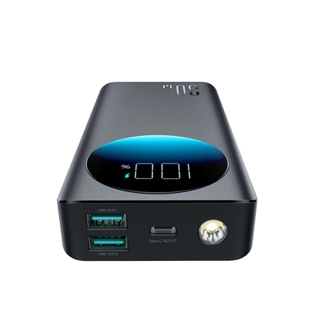 Joyroom JR-PBF03 30W 30000mAh powerbank + USB-A - USB-C cable 0.25m - black