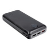 Bateria zewnętrzna (Powerbank) VEGER L30 - 30 000mAh LCD Quick Charge PD 20W czarny (W3008PD )