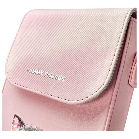 Nimmy torebka na telefon różowy/pink Big  Eyed Pet 2.0 Cat