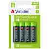 Verbatim Akumulator NiMH AA 2500mAh       Premium HR6 4szt czarny/ black 49517