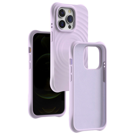 Nakładka Circle Mag do iPhone 16 Plus 6,7&quot; jasnofioletowa