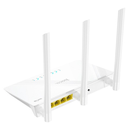HOCO router bezprzewodowy WiFi4 HI30 biały