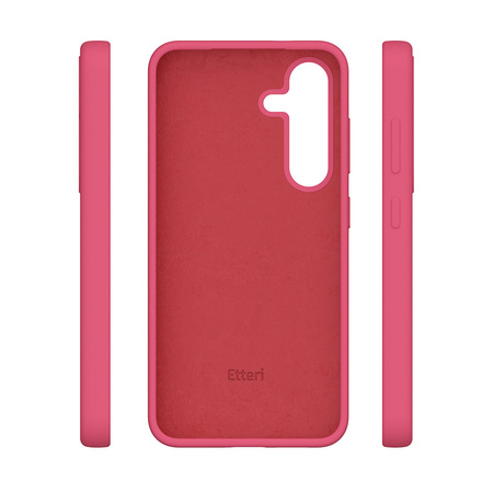 Etteri Silicone case do Samsung Galaxy S25 Edge malinowa