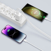 Wall Charger 2x USB-C PD 35W + Cable USB-C - USB-C white