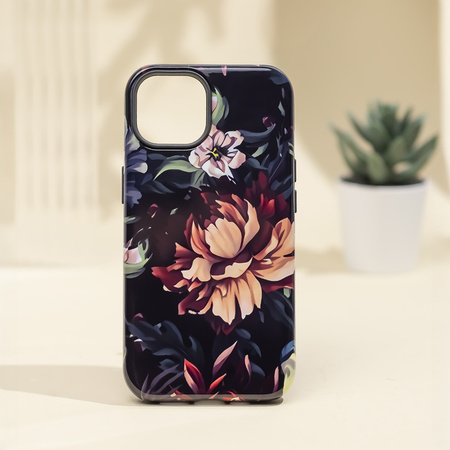 Nakładka Decor do iPhone 14 Plus 6,7" Peony