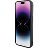 Karl Lagerfeld Gripstand Saffiano Karl&amp;Choupette Pins case for iPhone 15 Pro Max - black