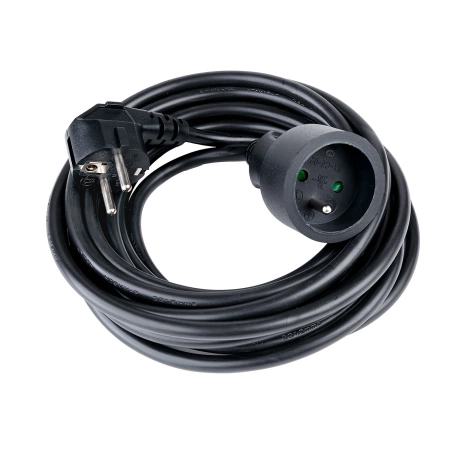 Hama Standard 5m Extension Cord - Black