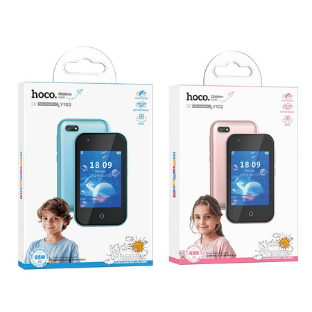 HOCO smartphone dla dzieci 2,8" Y102 różowy