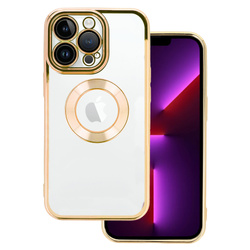 Beauty Clear Case do Iphone 15 złoty