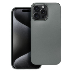 Futerał METALLIC do IPHONE 15 PRO MAX szary