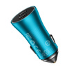 Baseus Golden Contactor Pro car charger 2x USB-C 40W blue (CGJP000003)