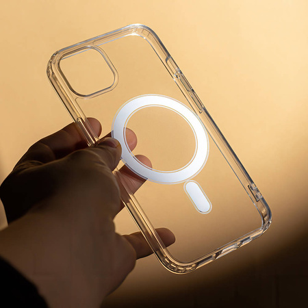 Nakładka Anti Shock 1,5 mm MagSafe  do iPhone 14 6,1" transparentna