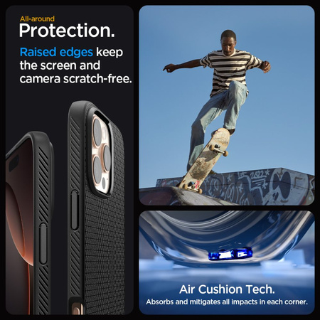 SPIGEN LIQUID AIR IPHONE 16 PRO MAX MATTE BLACK