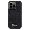 Guess nakładka do iPhone 14 Pro 6,1&quot; GUHCP14LPMSDGSK HC PU DISCO SCRIPT METAL czarna