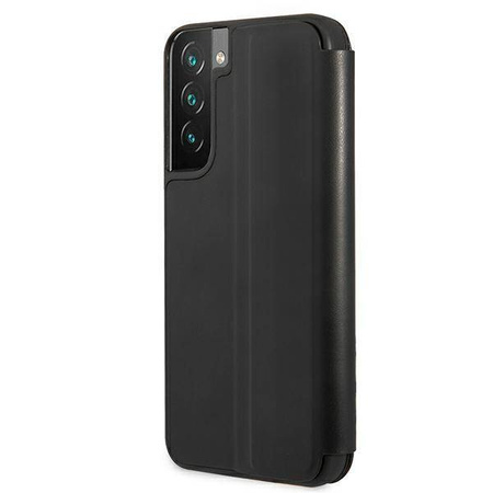 Case BMW BMBKS22MTRTBK S22 + S906 black / black bookcase M Collection Triangles