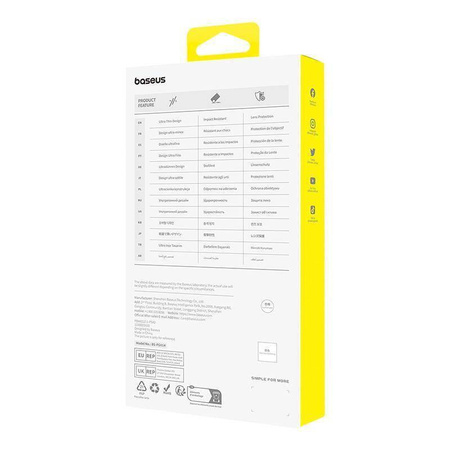 Etui APPLE IPHONE 15 Baseus OS-Lucent Series transparentne