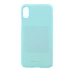 Etui SAMSUNG GALAXY A03S Matowy Silikon Mercury Soft Jelly miętowe