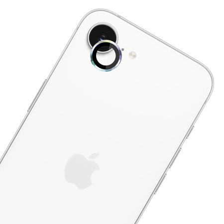 Apple iPhone SE4/16E - 3mk Lens Protection Pro Rainbow