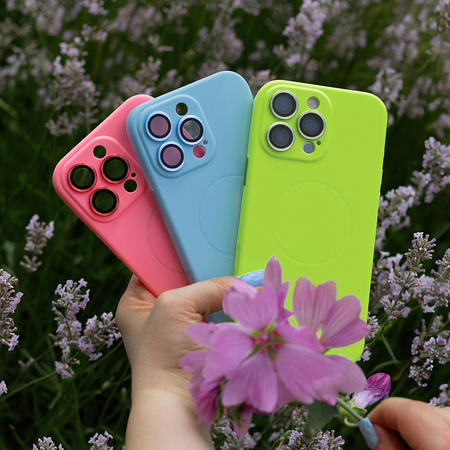 Nakładka Ultra Trendy Vivid Thin Mag do iPhone 14 Pro 6,1" różowa