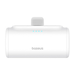 Powerbank Baseus Compact 5000mAh, 20W, USB-C (biały)