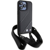 BMW M Edition Carbon Stripe &amp; Strap case for iPhone 15 Pro Max - black