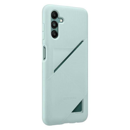 Samsung Card Slot Cover etui do Samsung Galaxy A04s silikonowy pokrowiec portfel na kartę zielony (EF-OA047TGEGWW)