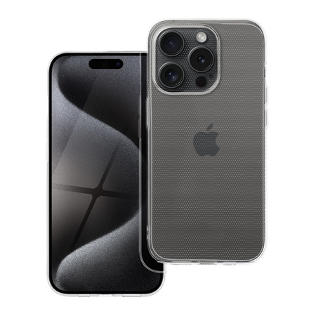 Futerał CLEAR CASE 2mm do IPHONE 15 PRO (camera protection)